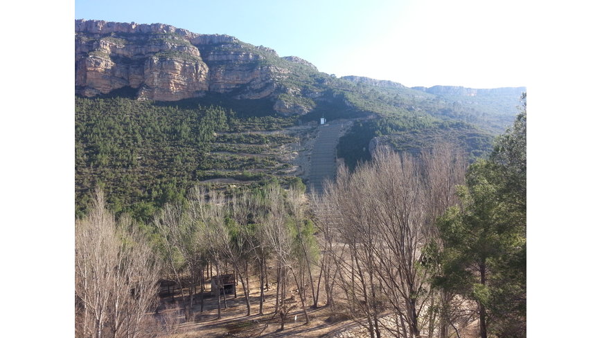 Foto 1 de Escala de gaviones del desagüe del Romano
