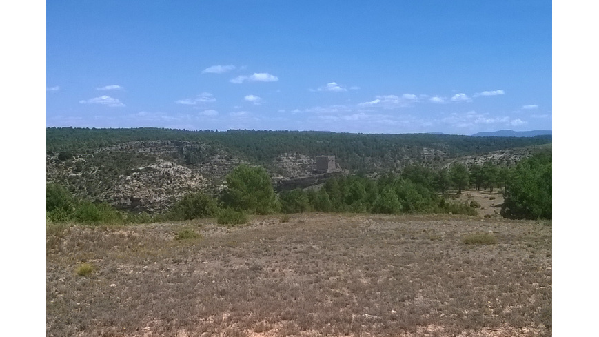 Foto 1 de Vistas de las ruinas del castillo de Paracuellos